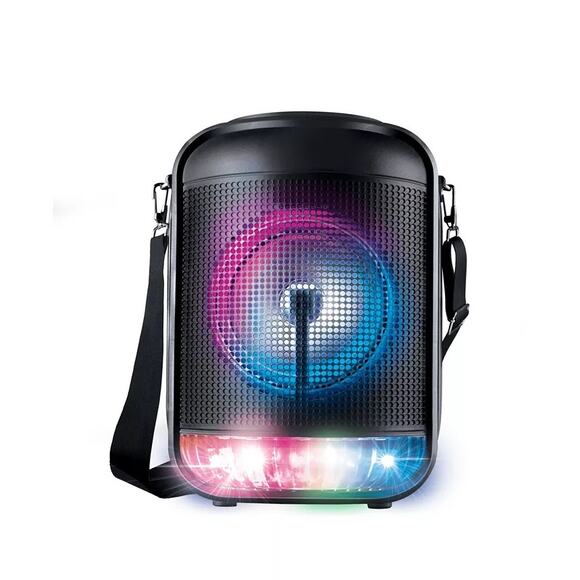 Brookstone 360 Karaoke Speaker Plus Microphone Bluetooth Speaker - Picture 1 of 2